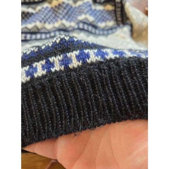 Vintage Dale of Norway Nordic design cardigan wool sweater sz M (42) - Picture 4 of 5